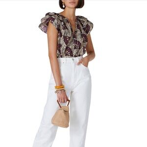 ✨ Ulla Johnson Ruffle Sleeve Elm Top ✨